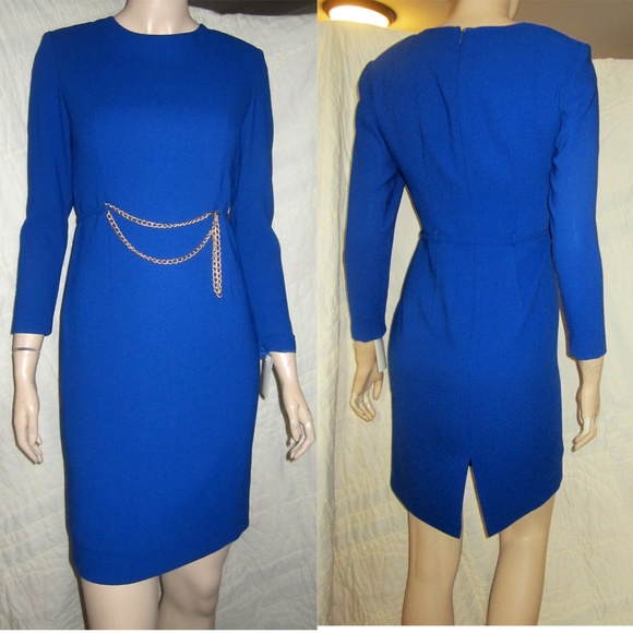 ROUIE Petites Dresses & Skirts - NWT! Royal Blue Exec Dress CANADIAN COUTURE